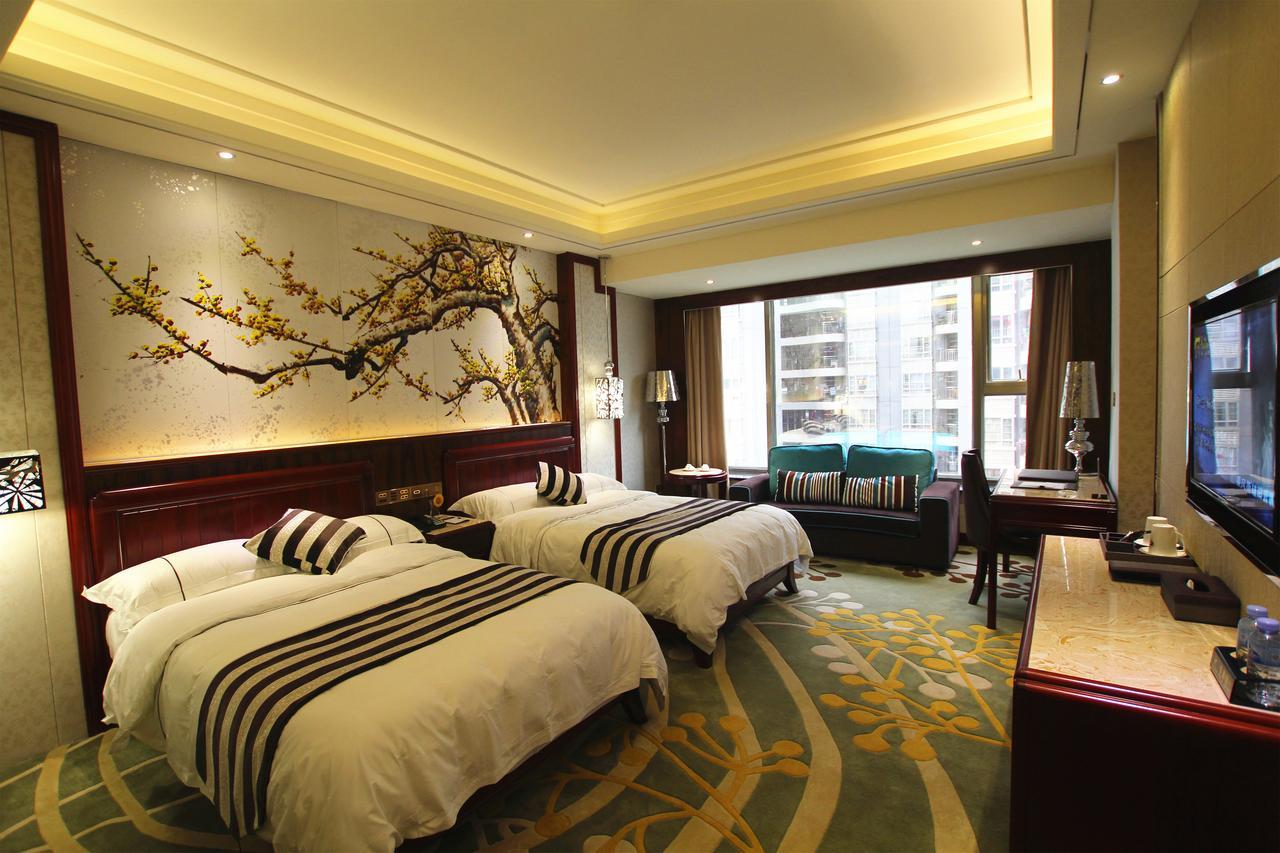 Jin Long Wan Hao Hotel Wuzhou Exterior photo